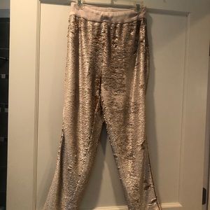 Hei Hei gold sequin pants